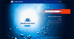 Desktop Screenshot of medimmersion.com