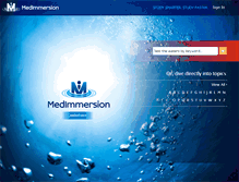 Tablet Screenshot of medimmersion.com